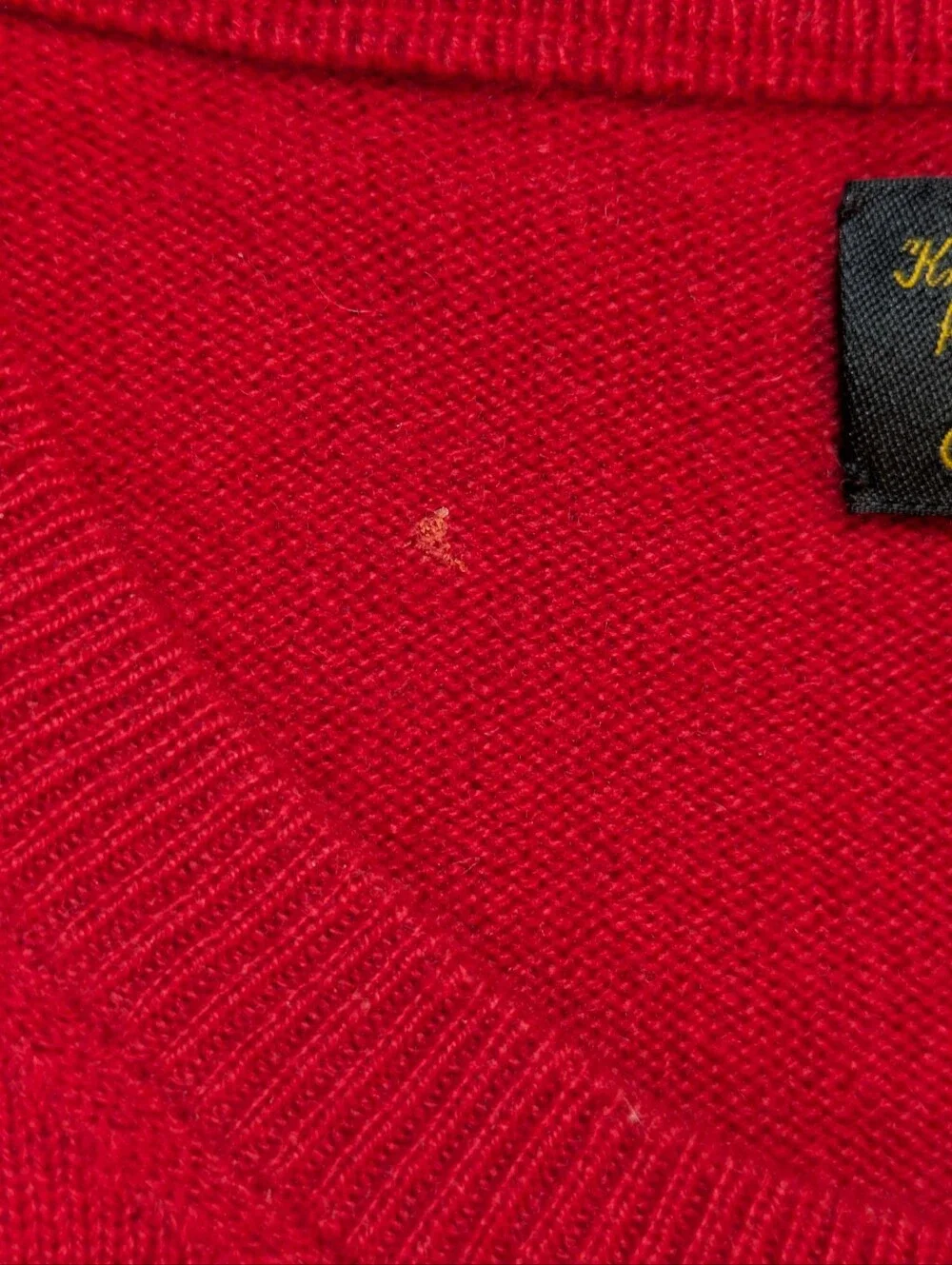J Crew Men's Cashmere Crewneck Sweater Soft Lightweight Luxury Prepppy Red XL